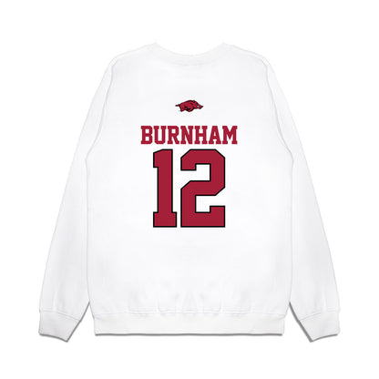 Arkansas - NCAA Softball : Payton Burnham - USA Premium Crewneck Sweatshirt-1