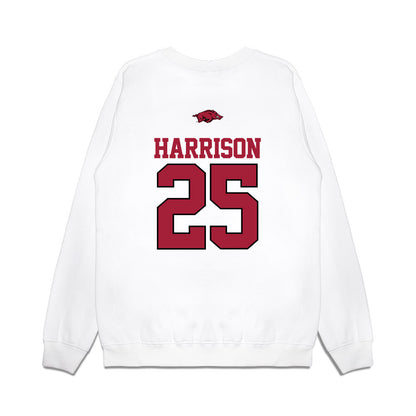 Arkansas - NCAA Softball : Cameryn Harrison - USA Premium Crewneck Sweatshirt-1