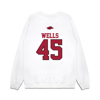 Arkansas - NCAA Softball : Jayden Wells - USA Premium Crewneck Sweatshirt-1