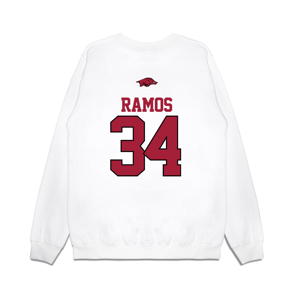 Arkansas - NCAA Softball : jayden ramos - USA Premium Crewneck Sweatshirt-1