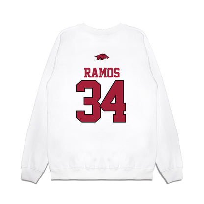 Arkansas - NCAA Softball : jayden ramos - USA Premium Crewneck Sweatshirt-1
