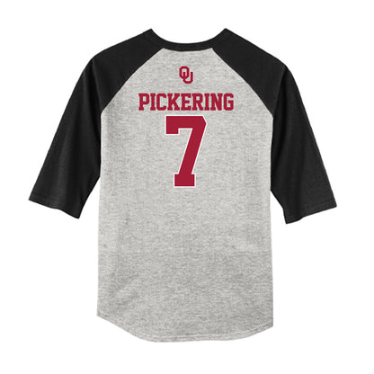 Oklahoma - NCAA Softball : Kasidi Pickering - USA Raglan Shirt-1