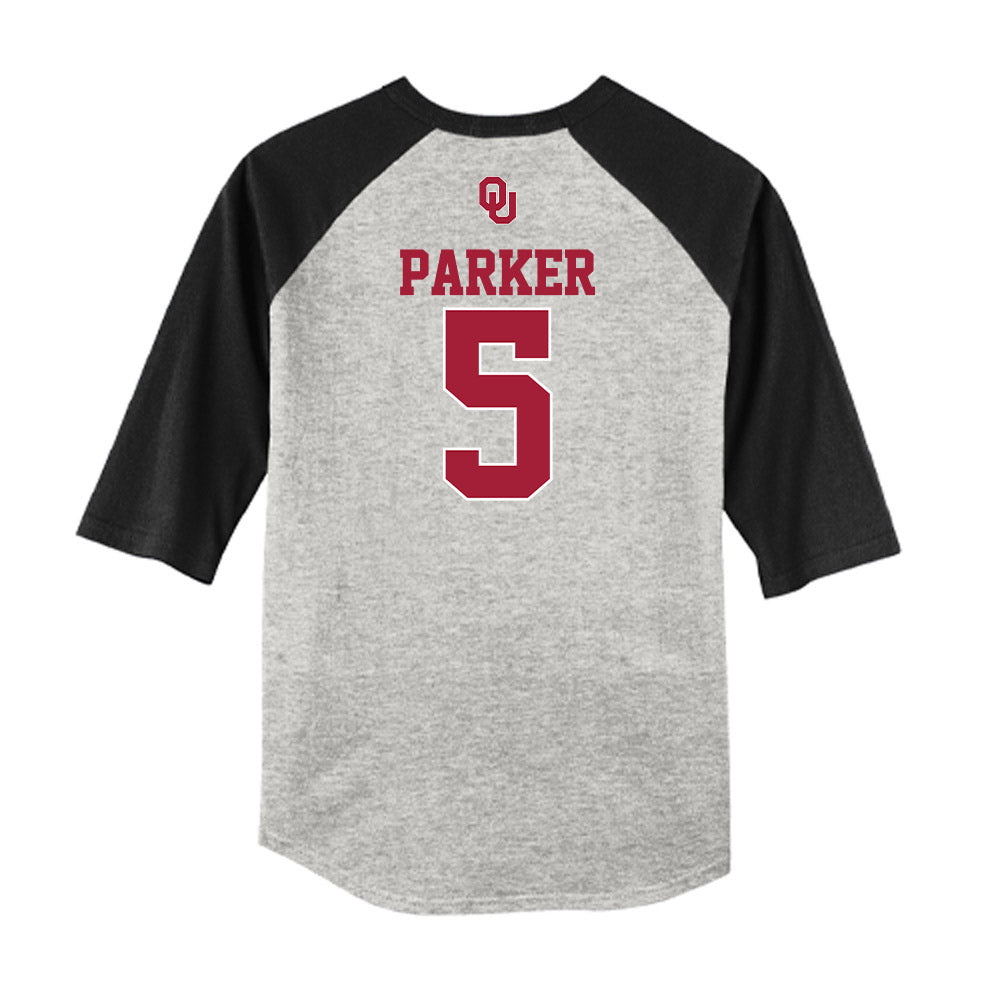 Oklahoma - NCAA Softball : Ella Parker - USA Raglan Shirt-1