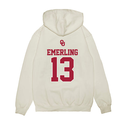 Oklahoma - NCAA Softball : Isabela Emerling - USA Premium Hooded Sweatshirt-1