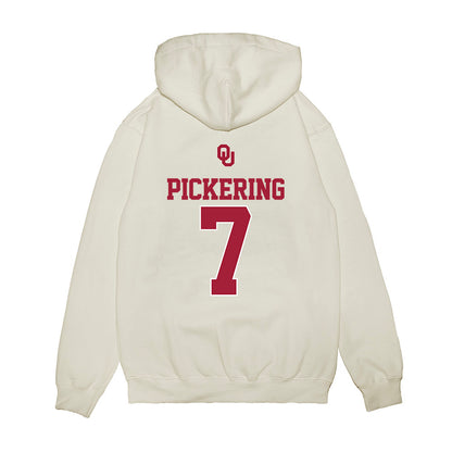 Oklahoma - NCAA Softball : Kasidi Pickering - USA Premium Hooded Sweatshirt-1