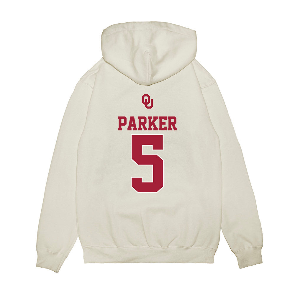 Oklahoma - NCAA Softball : Ella Parker - USA Premium Hooded Sweatshirt-1