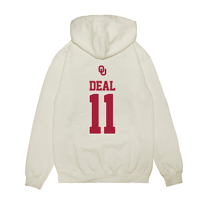 Oklahoma - NCAA Softball : Kierston Deal - USA Premium Hooded Sweatshirt-1