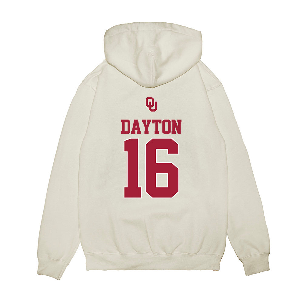 Oklahoma - NCAA Softball : Abigale Dayton - USA Premium Hooded Sweatshirt-1