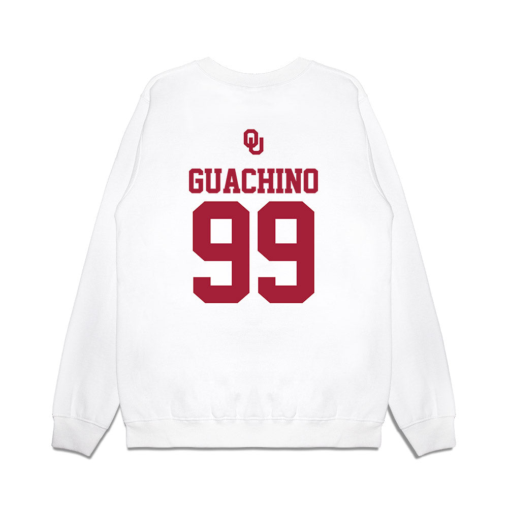 Oklahoma - NCAA Softball : Miali Guachino - USA Premium Crewneck Sweatshirt-1