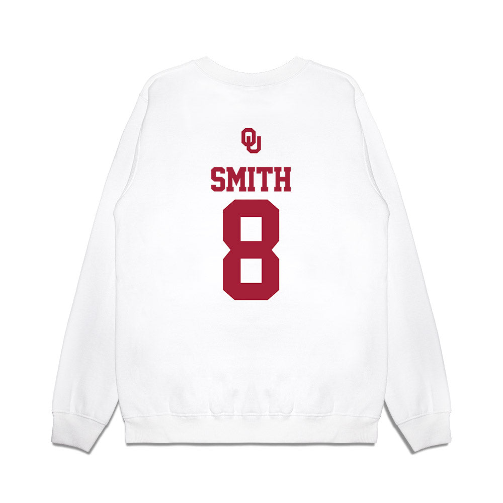 Oklahoma - NCAA Softball : Bella Smith - USA Premium Crewneck Sweatshirt-1