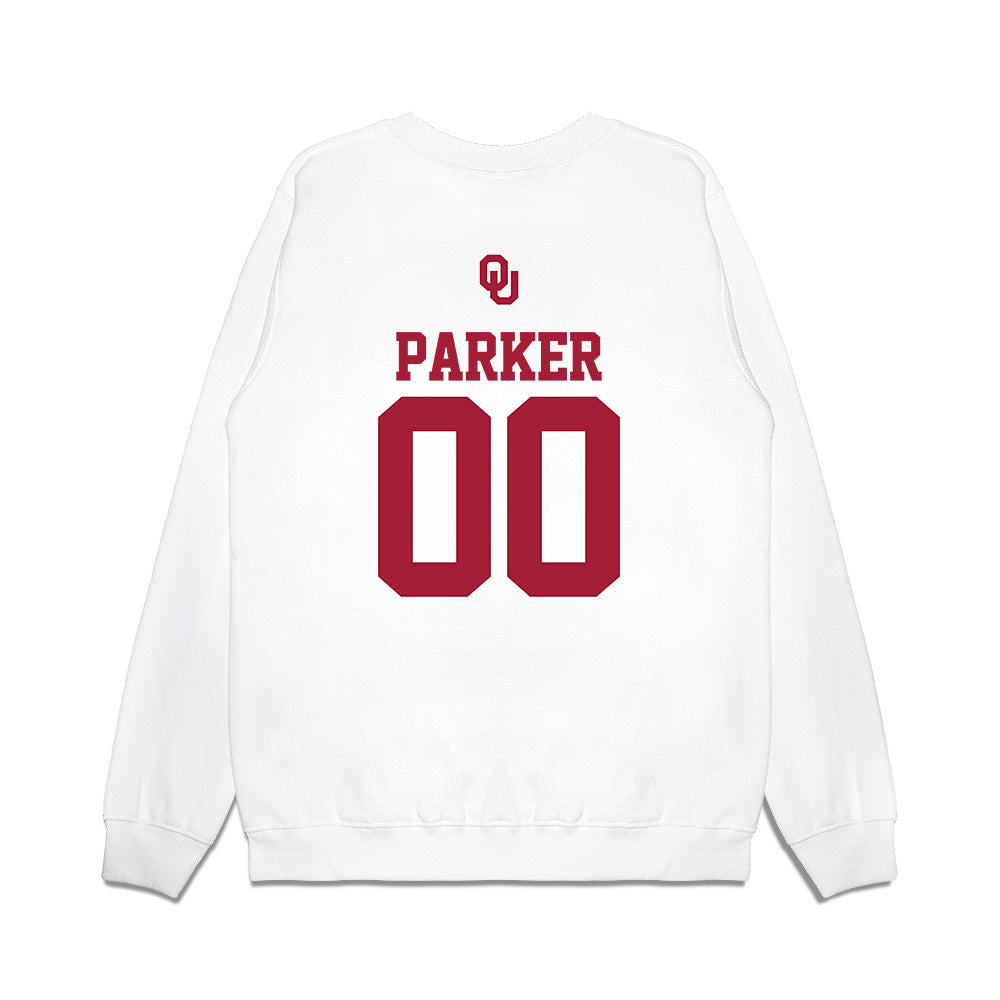 Oklahoma - NCAA Softball : Allyssa Parker - USA Premium Crewneck Sweatshirt-1