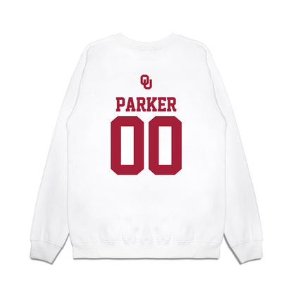 Oklahoma - NCAA Softball : Allyssa Parker - USA Premium Crewneck Sweatshirt-1