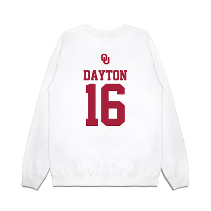 Oklahoma - NCAA Softball : Abigale Dayton - USA Premium Crewneck Sweatshirt-1