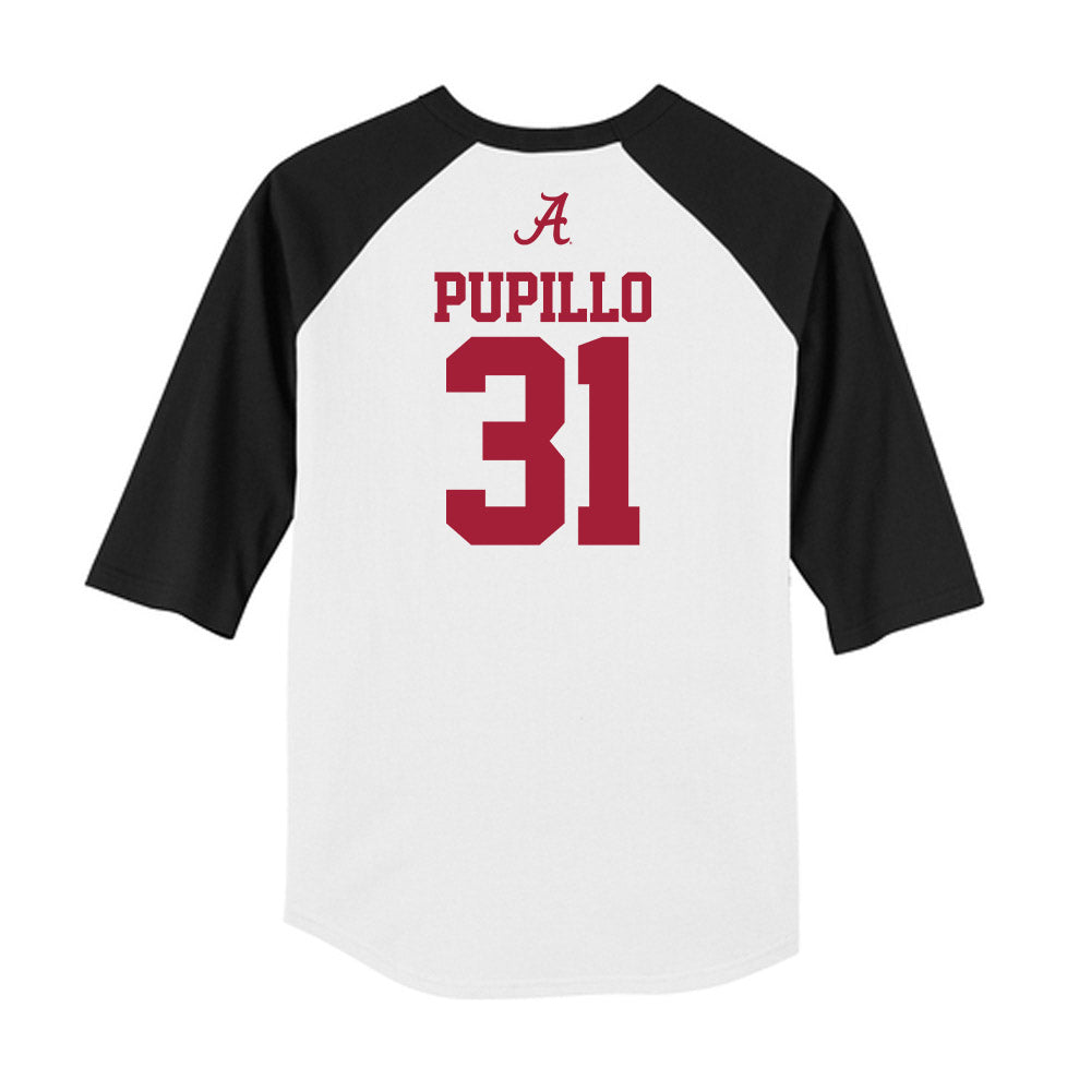 Alabama - NCAA Softball : Alexis Pupillo - USA Raglan Raglan Shirt-1