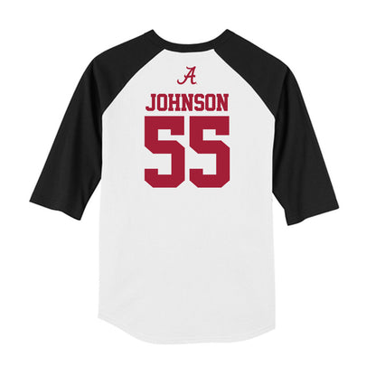 Alabama - NCAA Softball : Alea Johnson - USA Raglan Raglan Shirt-1