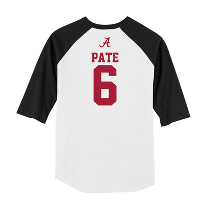 Alabama - NCAA Softball : Kinley Pate - USA Raglan Raglan Shirt-1