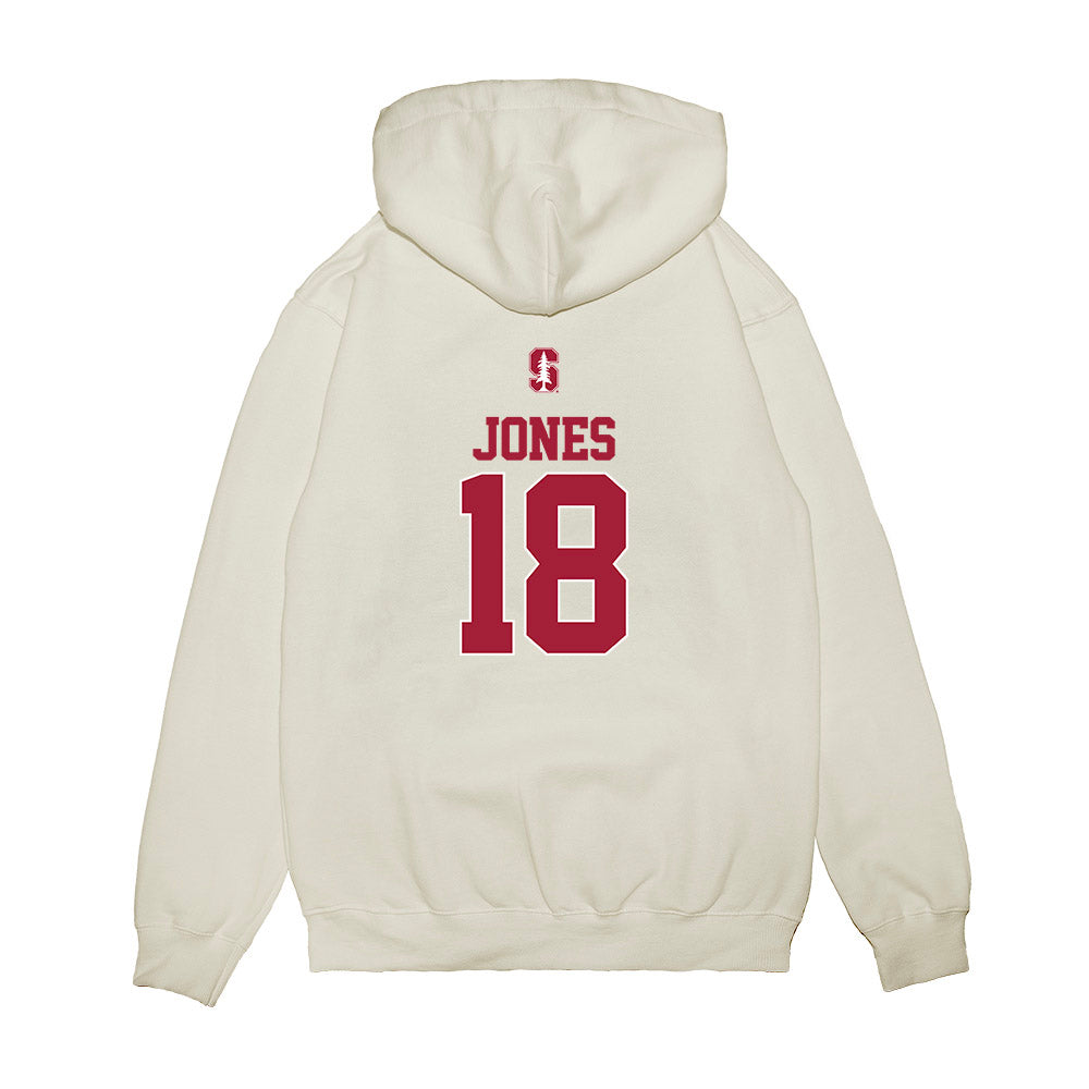 Stanford - NCAA Softball : Emily Jones - USA Premium Hooded Sweatshirt-1