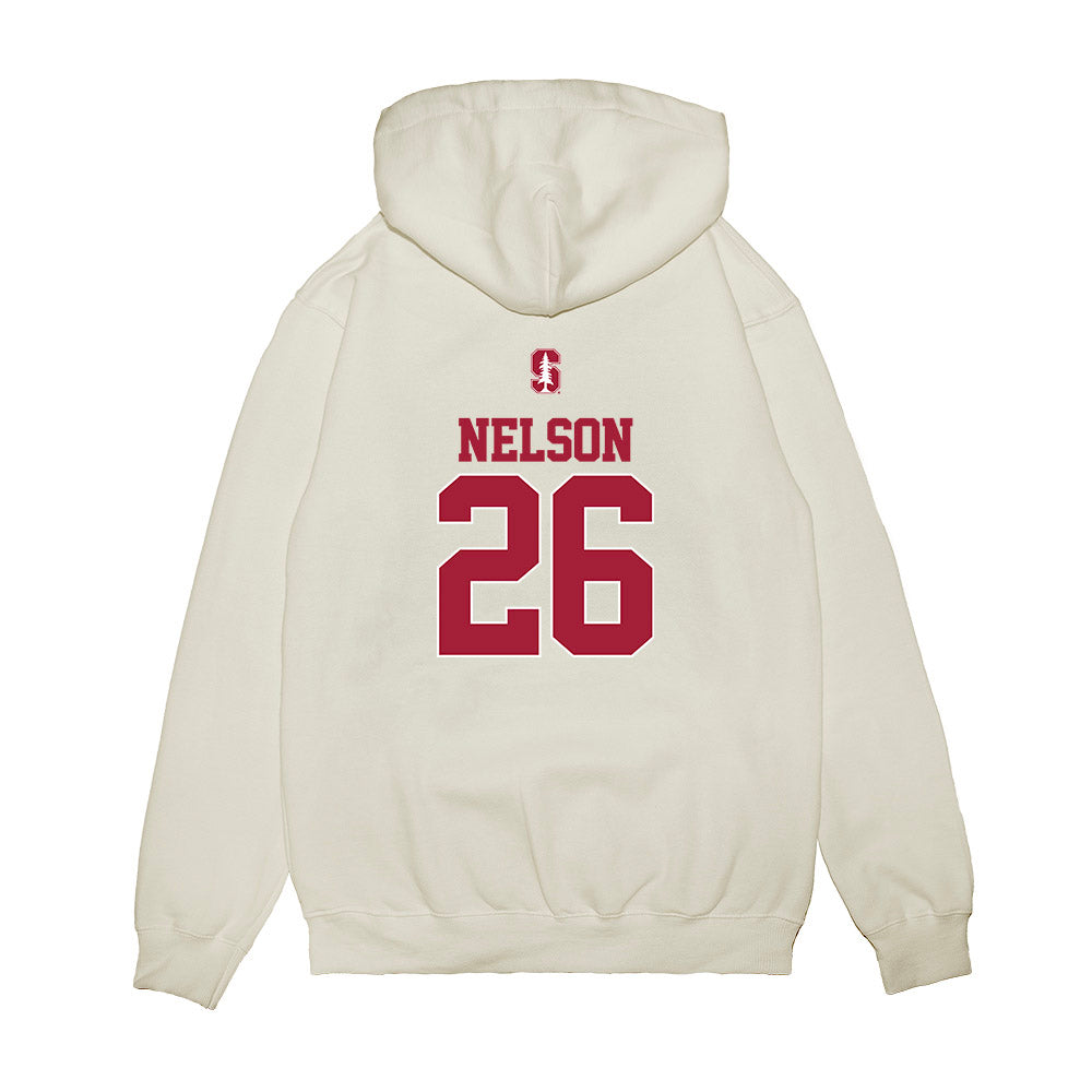 Stanford - NCAA Softball : Taylor Nelson - USA Premium Hooded Sweatshirt-1