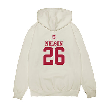 Stanford - NCAA Softball : Taylor Nelson - USA Premium Hooded Sweatshirt-1