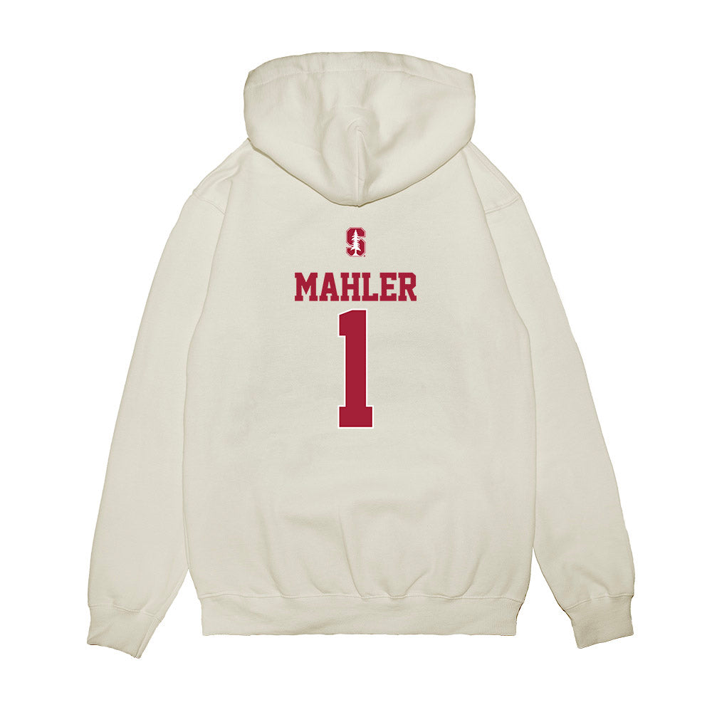 Stanford - NCAA Softball : River Mahler - USA Premium Hooded Sweatshirt-1