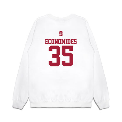 Stanford - NCAA Softball : Joie Economides - USA Premium Crewneck Sweatshirt-1