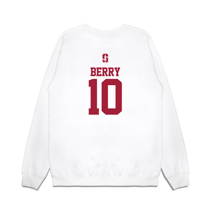 Stanford - NCAA Softball : Jade Berry - USA Premium Crewneck Sweatshirt-1