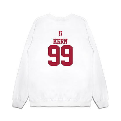 Stanford - NCAA Softball : Taryn Kern - USA Premium Crewneck Sweatshirt-1