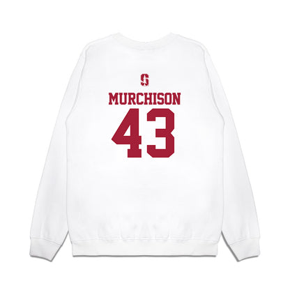 Stanford - NCAA Softball : Ella Murchison - USA Premium Crewneck Sweatshirt-1
