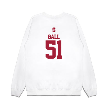 Stanford - NCAA Softball : Ava Gall - USA Premium Crewneck Sweatshirt-1