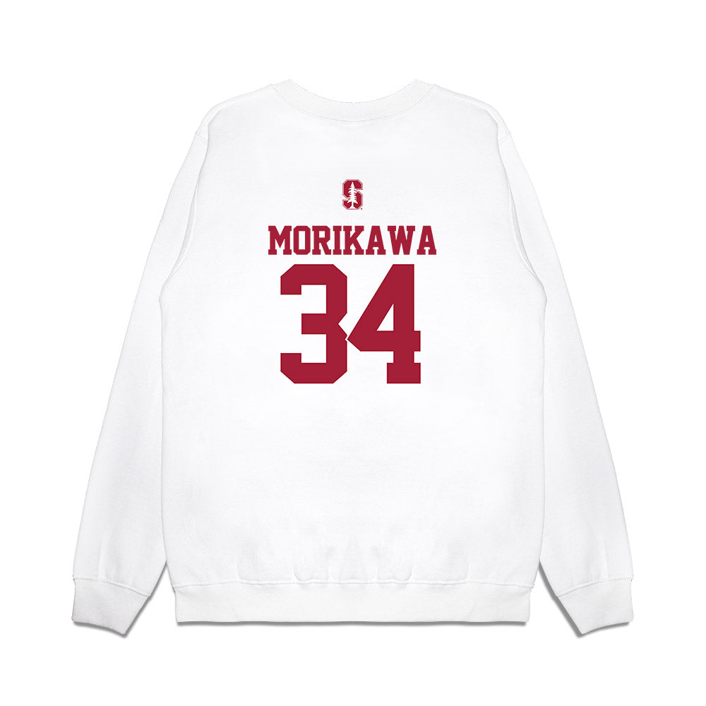 Stanford - NCAA Softball : Allison Morikawa - USA Premium Crewneck Sweatshirt-1