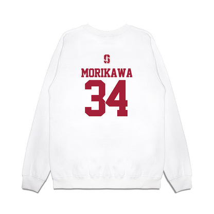Stanford - NCAA Softball : Allison Morikawa - USA Premium Crewneck Sweatshirt-1