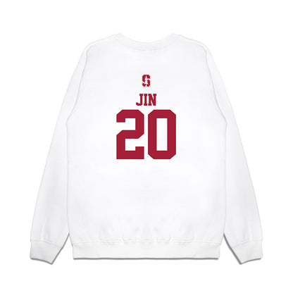 Stanford - NCAA Softball : Sophia Jin - USA Premium Crewneck Sweatshirt-1