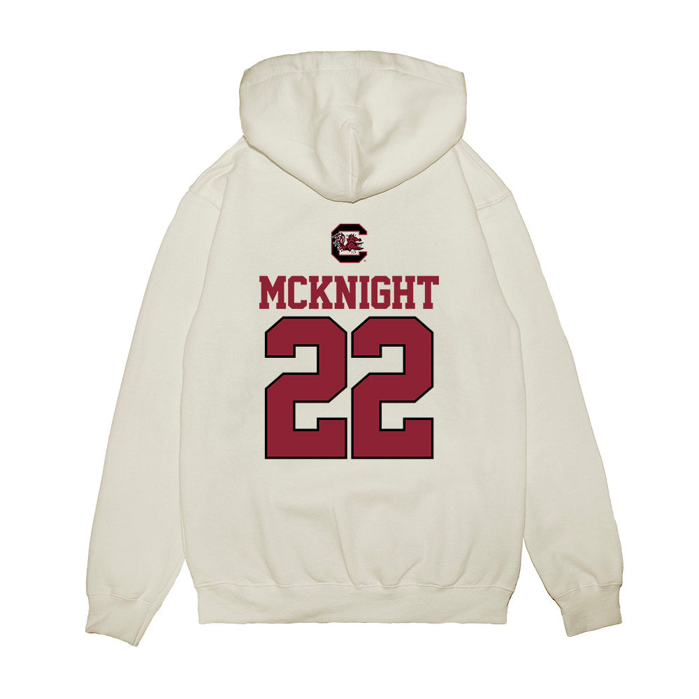 South Carolina - NCAA Softball : Nia Mcknight - USA Premium Hooded Sweatshirt-1