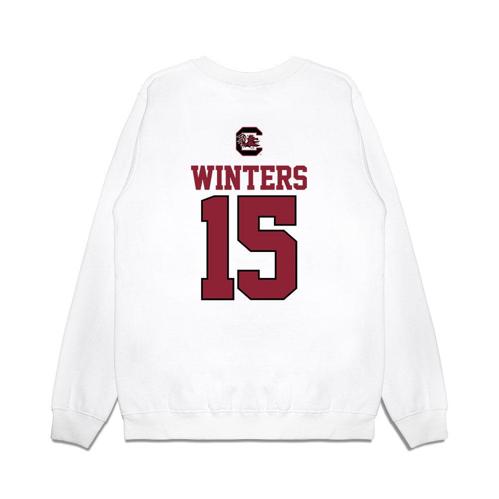 South Carolina - NCAA Softball : Lexi Winters - USA Premium Crewneck Sweatshirt-1