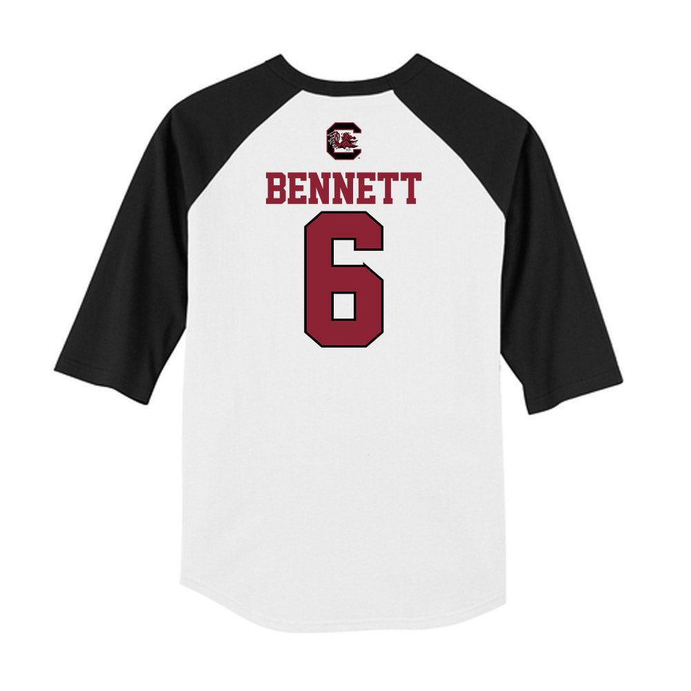 South Carolina - NCAA Softball : Ansley Bennett - USA Raglan Shirt-1