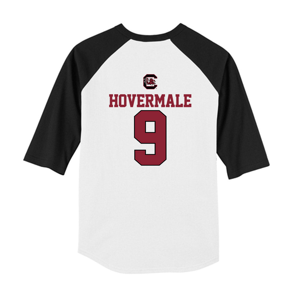 South Carolina - NCAA Softball : Alyssa Hovermale - USA Youth Raglan T-Shirt-1