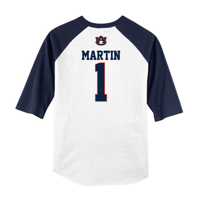 Auburn - NCAA Softball : Thalia Martin - USA Raglan Raglan Shirt-1