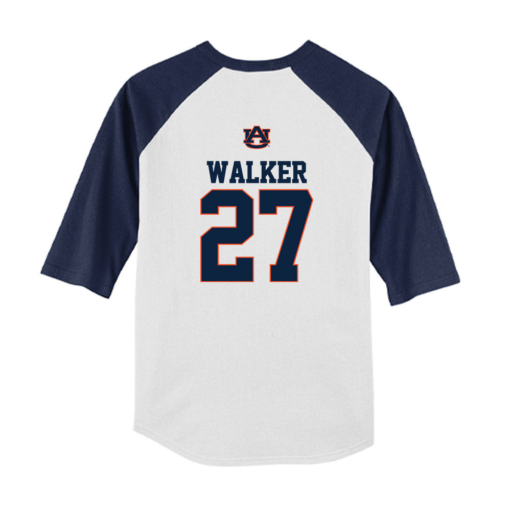 Auburn - NCAA Softball : Mckaela Walker - USA Youth Raglan T-Shirt-1