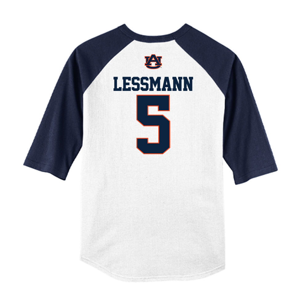 Auburn - NCAA Softball : georgia lessmann - USA Raglan Shirt-1
