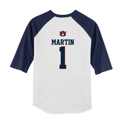 Auburn - NCAA Softball : Thalia Martin - USA Raglan Youth Raglan T-Shirt-1
