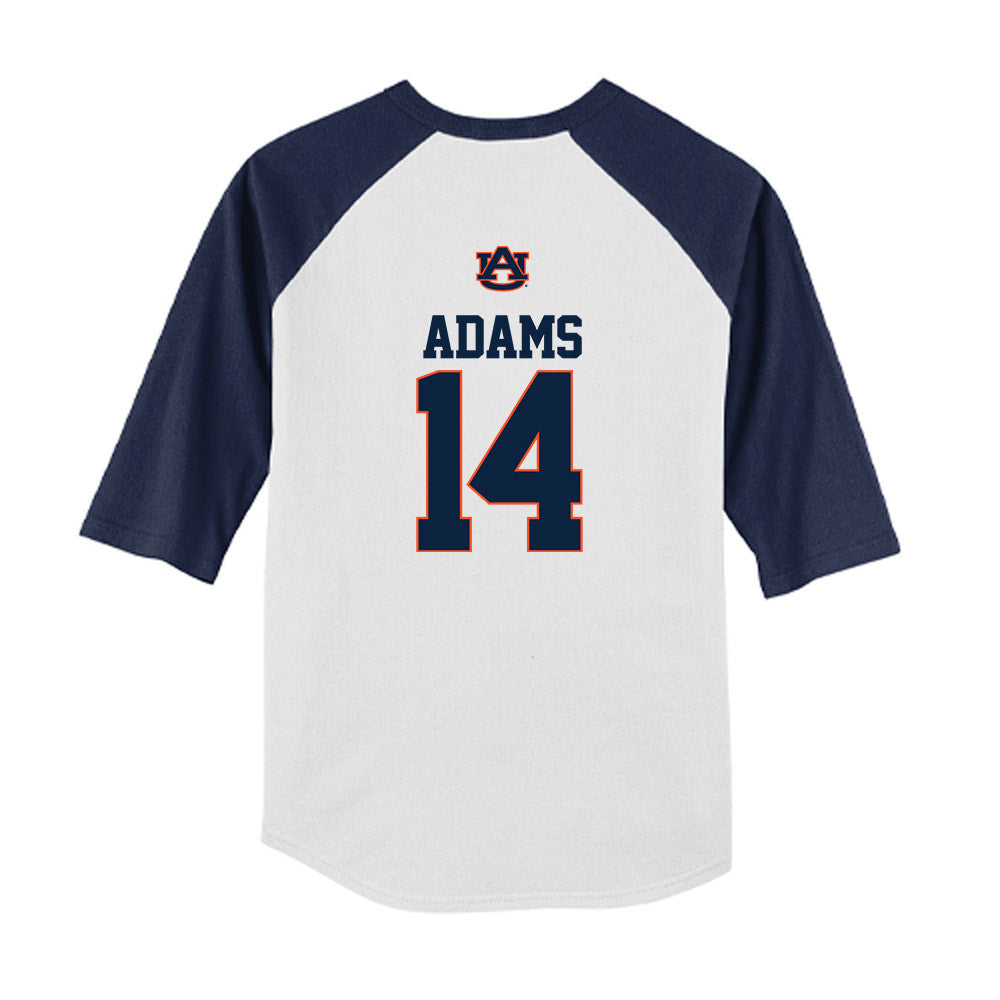 Auburn - NCAA Softball : AnnaLea Adams - USA Raglan Youth Raglan T-Shirt-1