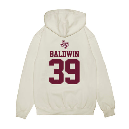 Texas A&M - NCAA Softball : DeeDee Baldwin - USA Premium Hooded Sweatshirt-1