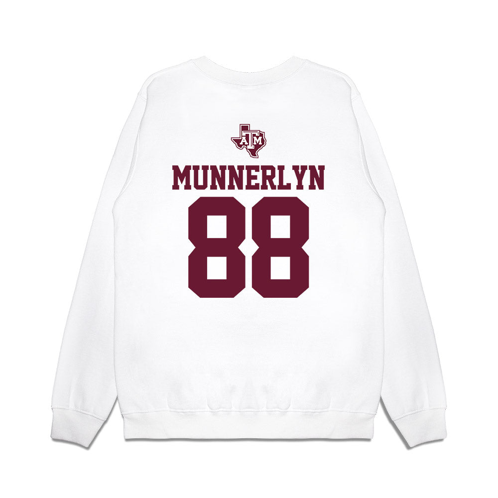 Texas A&M - NCAA Softball : Kate Munnerlyn - USA Premium Crewneck Sweatshirt-1