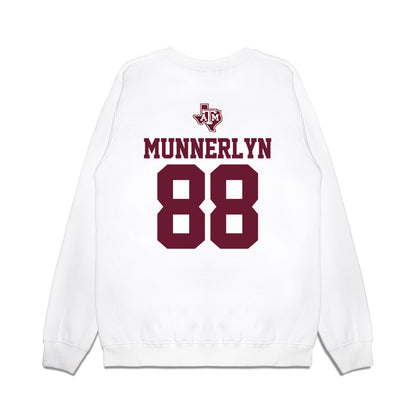 Texas A&M - NCAA Softball : Kate Munnerlyn - USA Premium Crewneck Sweatshirt-1