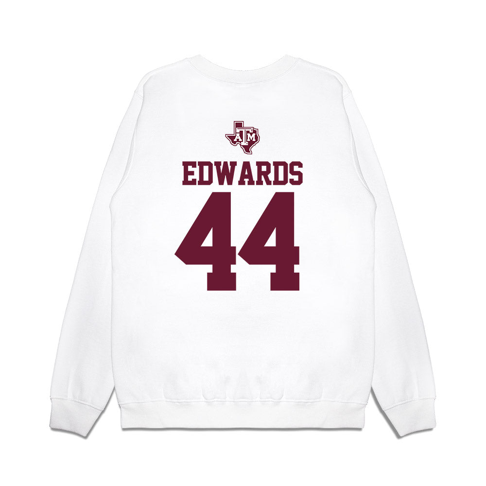 Texas A&M - NCAA Softball : Tallen Edwards - USA Premium Crewneck Sweatshirt-1