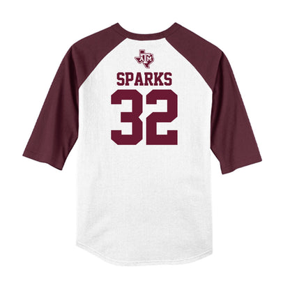 Texas A&M - NCAA Softball : Grace Sparks - USA Raglan Shirt-1