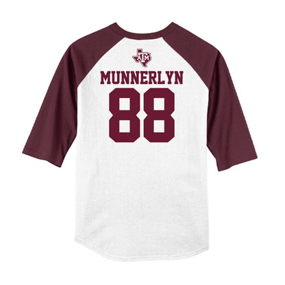 Texas A&M - NCAA Softball : Kate Munnerlyn - USA Raglan Shirt-1