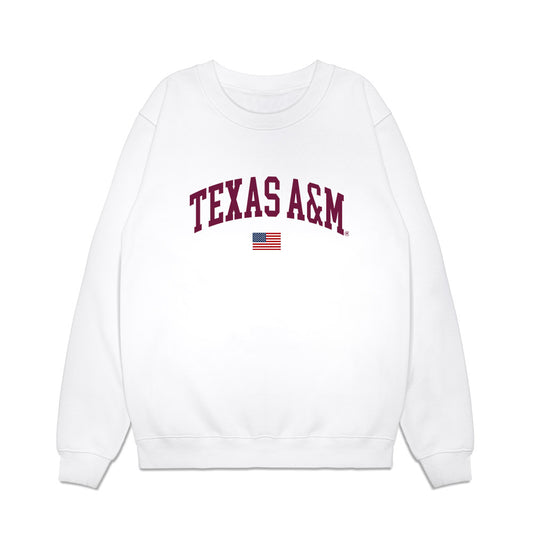 Texas A&M - NCAA Softball : K.K. Dement - USA Premium Crewneck Sweatshirt-0