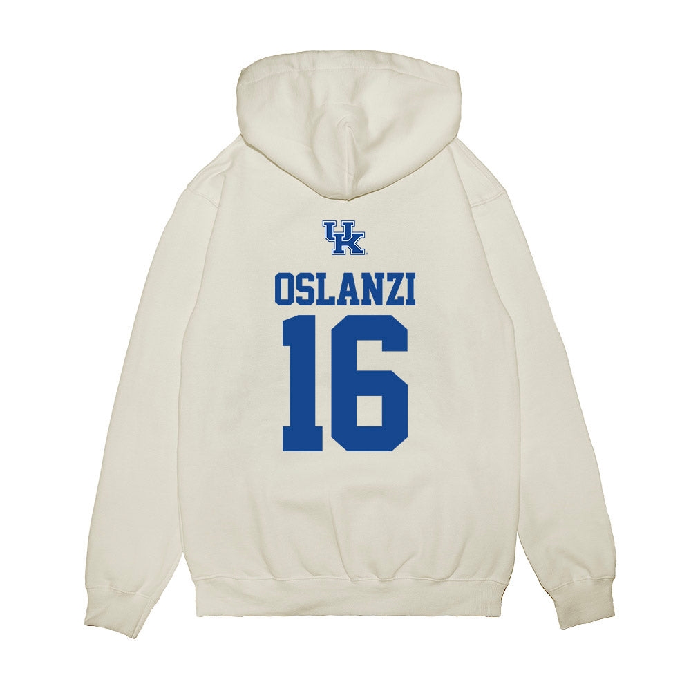 Kentucky - NCAA Softball : McKenzie Oslanzi - USA Premium Hooded Sweatshirt-1