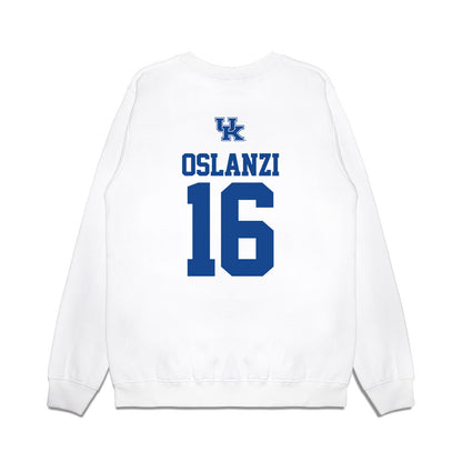 Kentucky - NCAA Softball : McKenzie Oslanzi - USA Premium Crewneck Sweatshirt-1